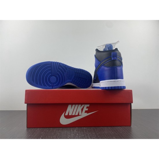 Nike Dunk High SE Camo Black Royal Men