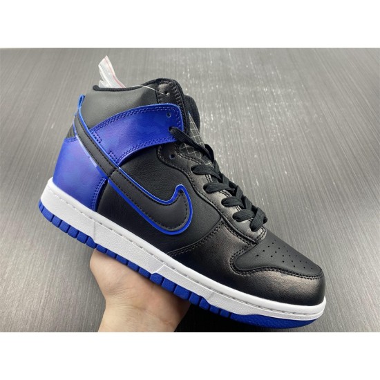 Nike Dunk High SE Camo Black Royal Men