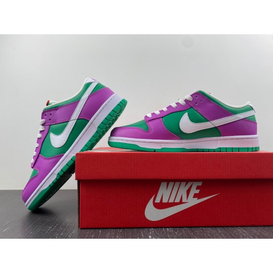 Nike Dunk Low Stadium Green Fuchsia (Women