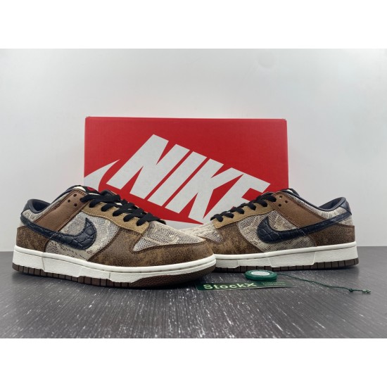Nike Dunk Low Premium CO.JP Brown Snakeskin Men
