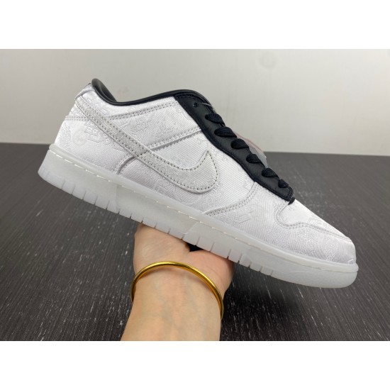 Nike Dunk Low CLOT Fragment White Men
