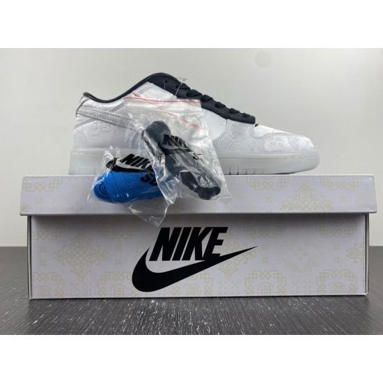 Nike Dunk Low CLOT Fragment White Men