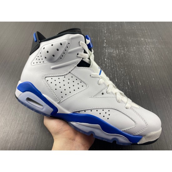 JORDAN 6 RETRO SPORT BLUE (2014) 384664-107