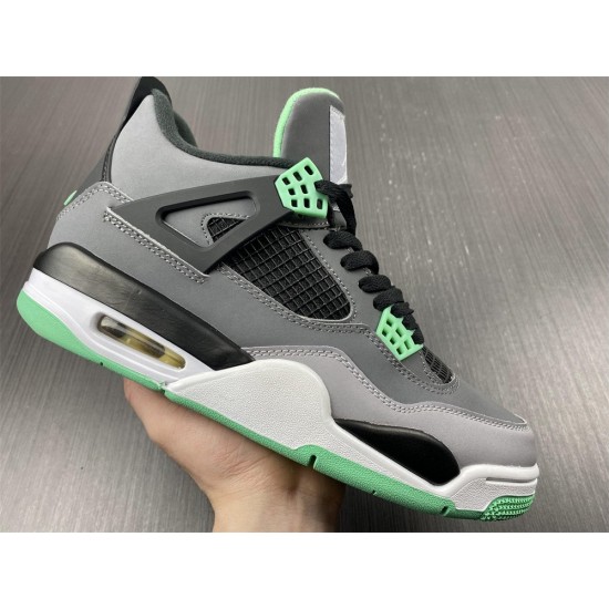 Jordan 4 Retro Green Glow Men