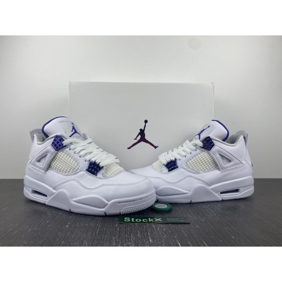 Jordan 4 Retro Metallic Purple Men
