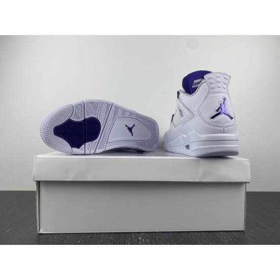 Jordan 4 Retro Metallic Purple Men