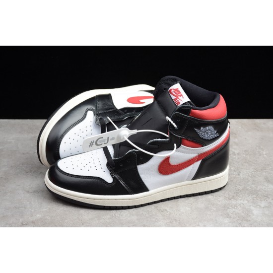 Jordan 1 Retro High Black Gym Red Men