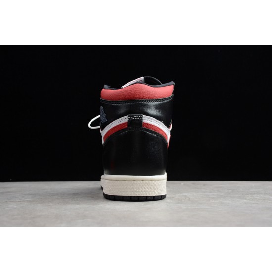 Jordan 1 Retro High Black Gym Red Men