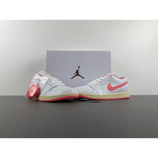 Air Jordan 1 Low Pink Salt DC0774-109