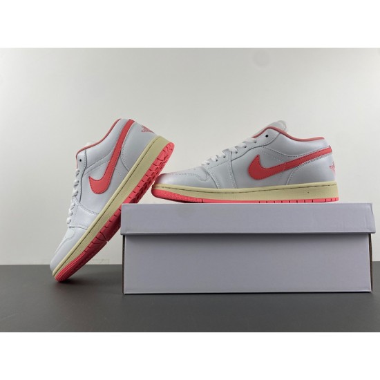 Air Jordan 1 Low Pink Salt DC0774-109