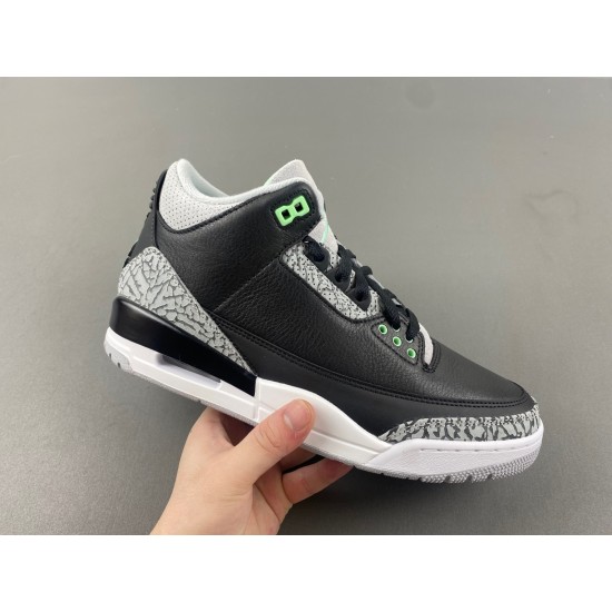Jordan 3 Retro Green Glow Men