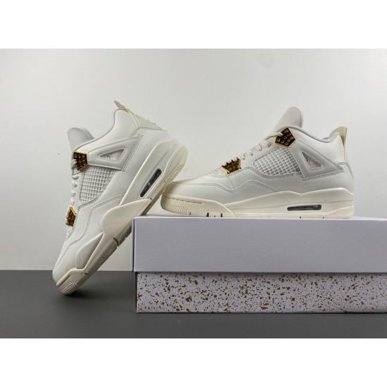 Jordan 4 Retro Metallic Gold (Women