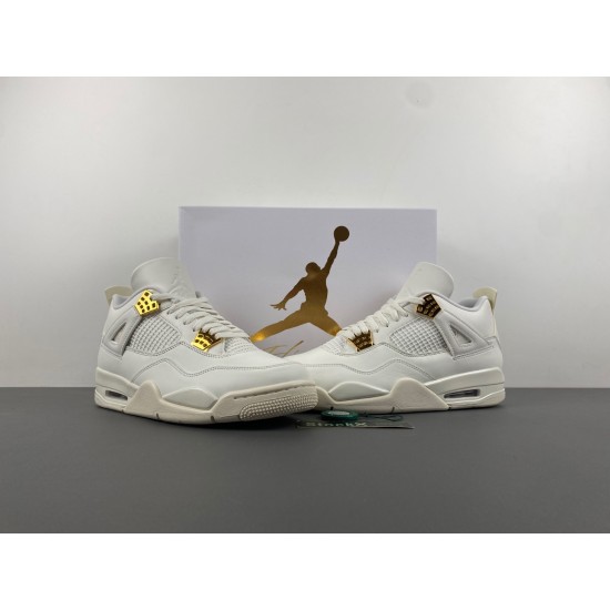 Jordan 4 Retro Metallic Gold (Women