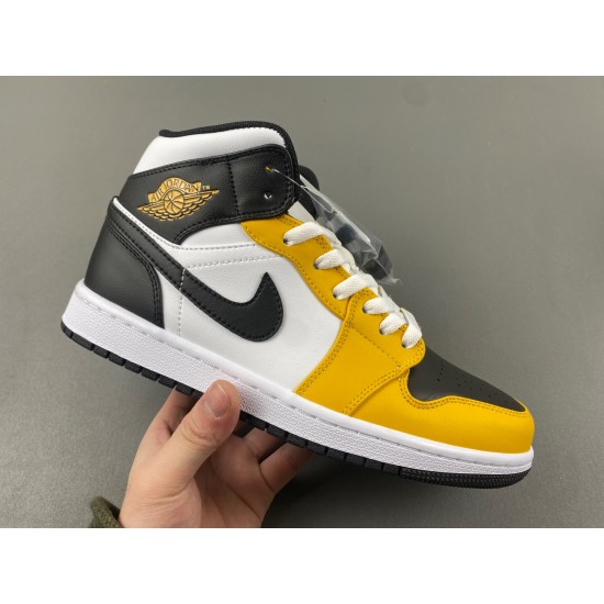 Jordan 1 Mid Yellow Ochre Men