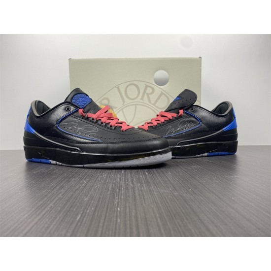 Jordan 2 Retro Low SP Off-White Black Blue Men