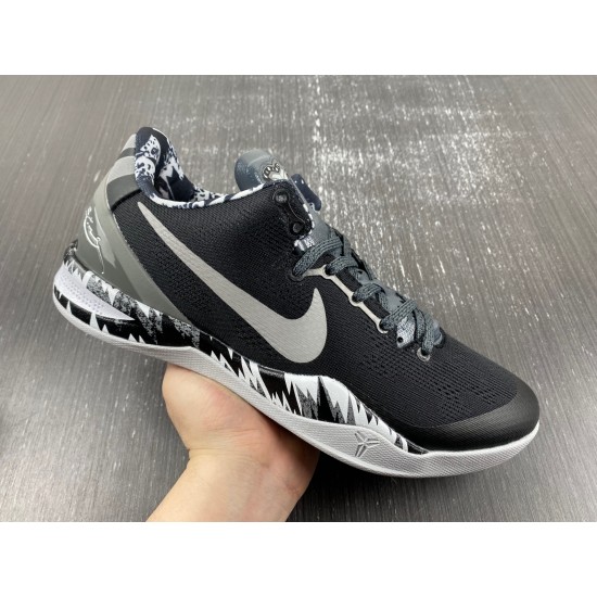 Nike Kobe 8 System Philippines Black Silver Men