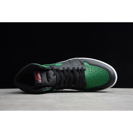 Jordan 1 Retro High Pine Green Black Men