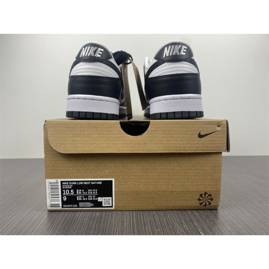 Nike Dunk Low Next Nature White Black Panda (Women