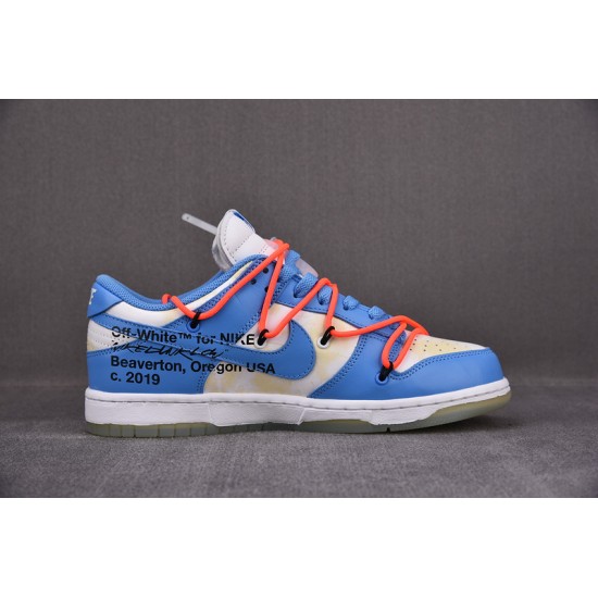 Nike Dunk Low Off-White Futura UNC Men