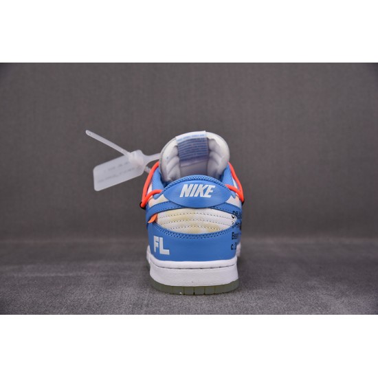Nike Dunk Low Off-White Futura UNC Men