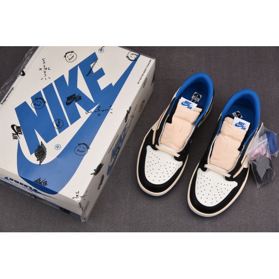 Jordan 1 Retro Low OG SP Fragment x Travis Scott Men