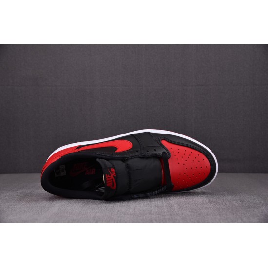 Jordan 1 Low Black Gym Red Men