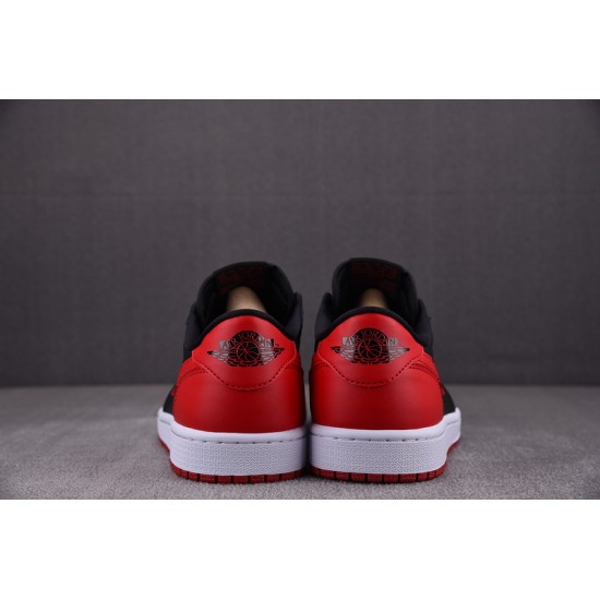 Jordan 1 Low Black Gym Red Men