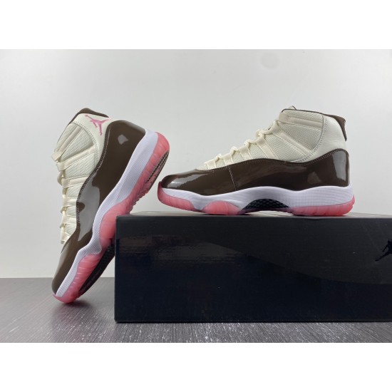 AIR JORDAN 11 NEAPOLITAN BLACK BROWN PINK WHITE CT8012-126